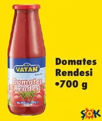 DOMATES RENDESİ 700 G DOMATES RENDESİ 700 G